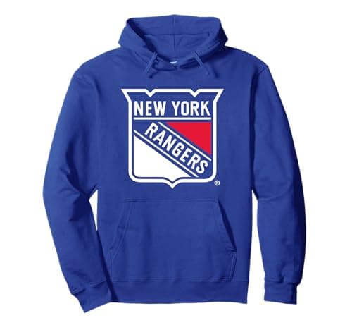 New York Rangers Royal Pullover Hoodie