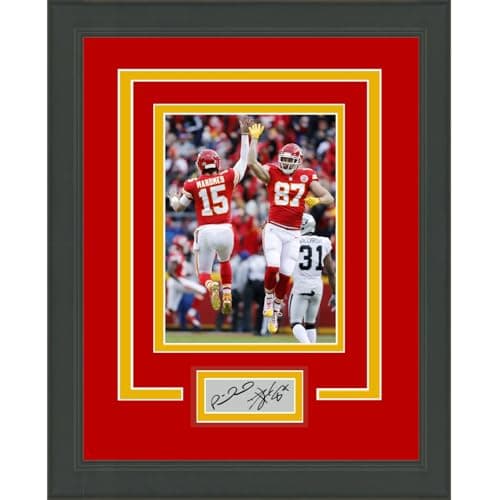 Patrick Mahomes & Travis Kelce Framed Signature Photo