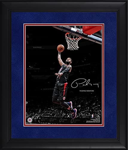 Paul George Framed Spotlight Photograph