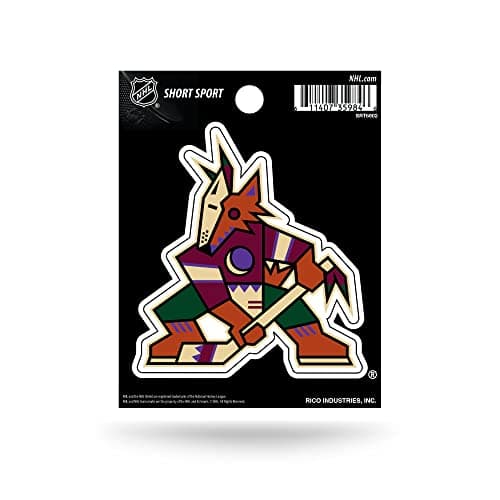 Arizona Coyotes Short Sport Decal