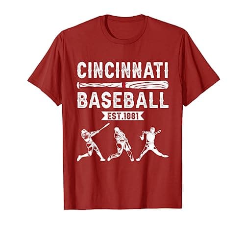 Cincinnati Vintage Baseball T-Shirt