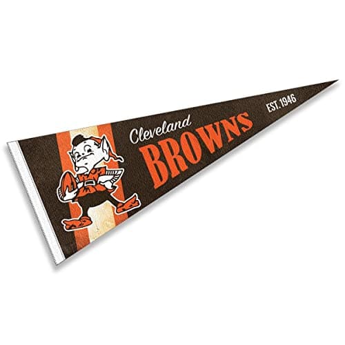 Cleveland Browns Vintage Pennant Flag