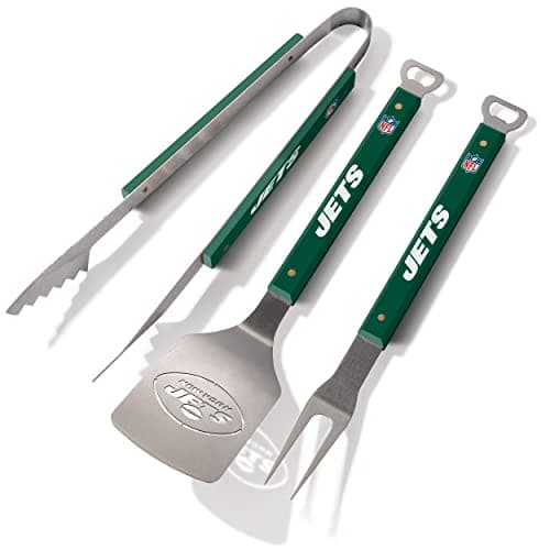 New York Jets 3-Piece BBQ Set - Gift idea for NFL