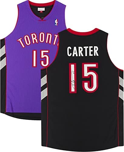 Vince Carter Autographed Raptors Jersey