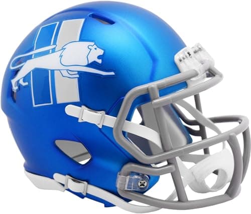 Detroit Lions 2023 Mini Speed Helmet by Riddell