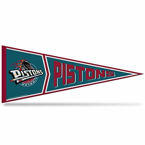 Detroit Pistons Retro Felt Pennant