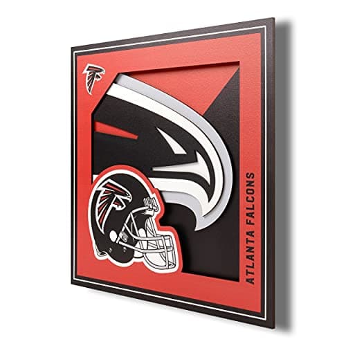 Atlanta Falcons 3D Logo Wall Art