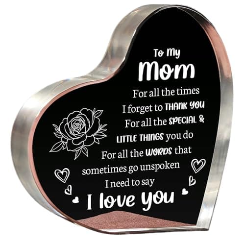 Acrylic Keepsake - I Love You Mom