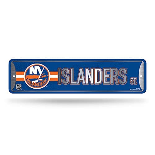 New York Islanders Metal Street Sign