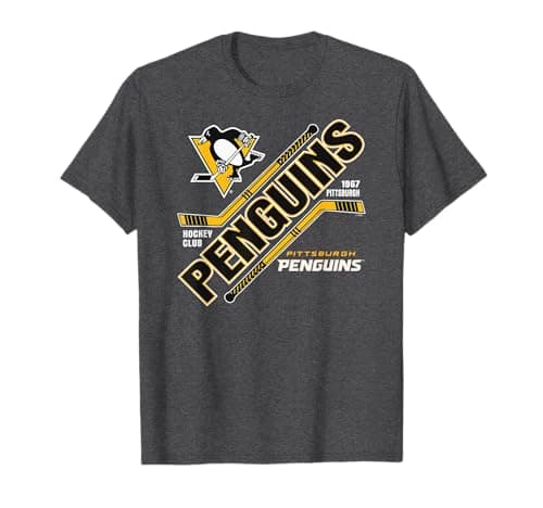 Pittsburgh Penguins Dark Heather T-Shirt