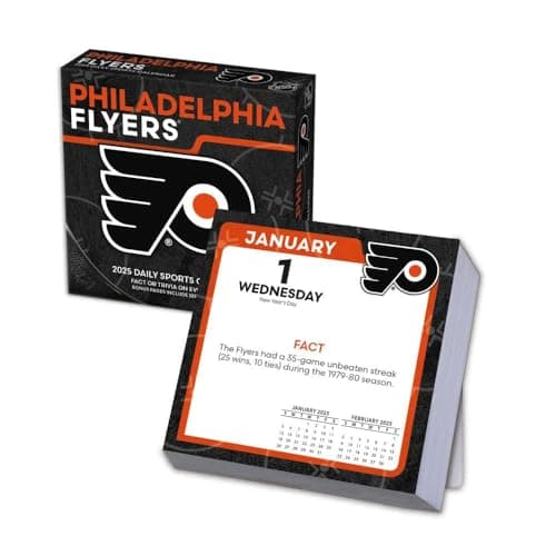 Philadelphia Flyers 2025 Box Calendar