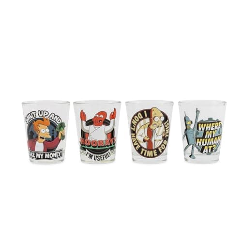 Futurama Character Quotes Shot Glass Set