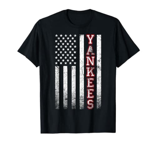 Yankees American Flag T-Shirt