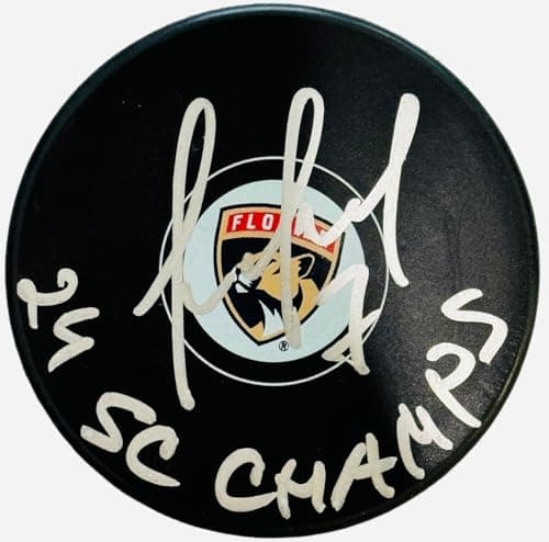 Dmitry Kulikov Autographed Florida Panthers Puck