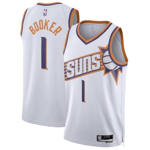 Youth Devin Booker White Swingman Jersey