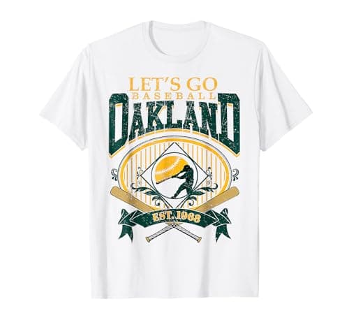 Oakland Retro Baseball T-Shirt