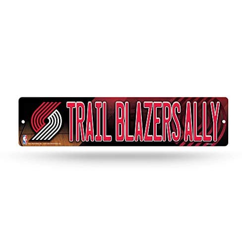 Portland Trail Blazers Plastic Street Sign