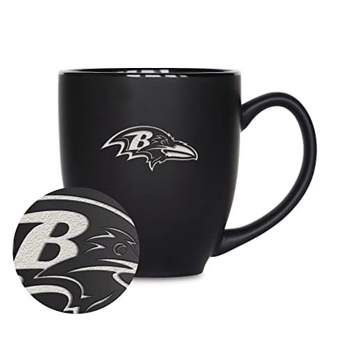 Baltimore Ravens 15 oz Ceramic Bistro Mug