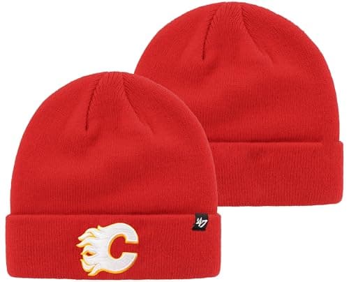 Calgary Flames Logo Knit Beanie