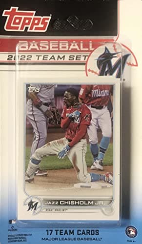 Miami Marlins 2022 Topps Limited Edition Card Set