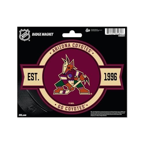 Arizona Coyotes Badge Magnet