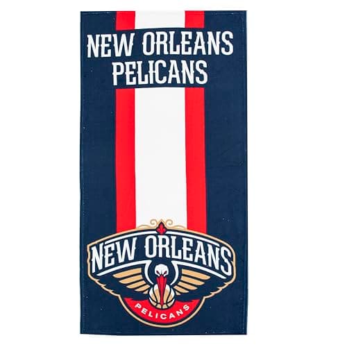 New Orleans Pelicans Beach Towel