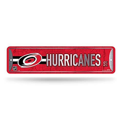 Carolina Hurricanes Metal Street Sign