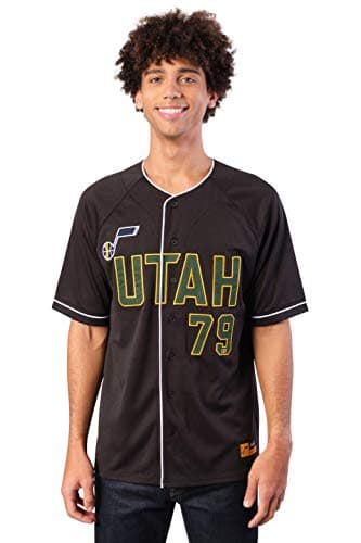 Utah Jazz Mesh Baseball Jersey