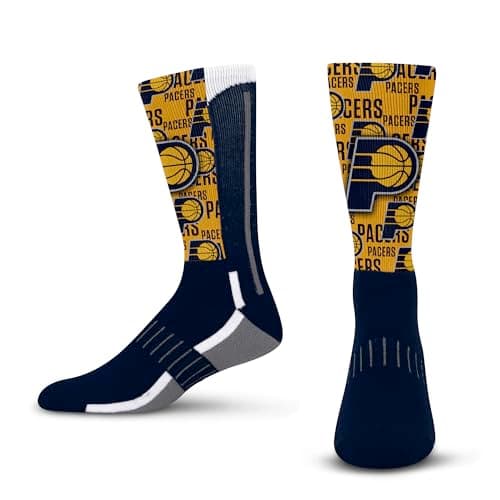 Indiana Pacers Montage Crew Socks