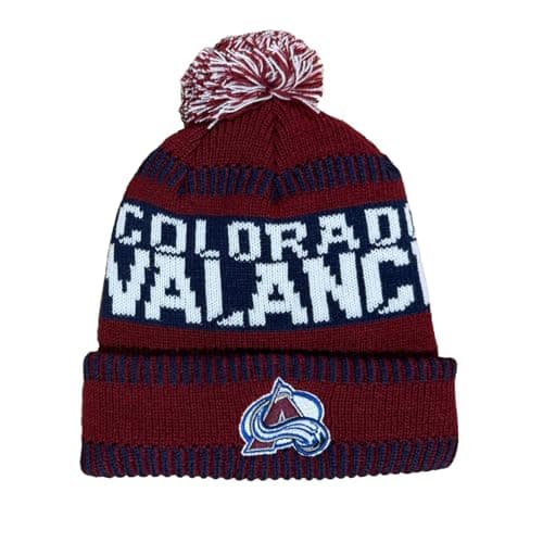 Colorado Avalanche Kids' Pom Beanie