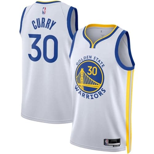 Stephen Curry Kids White Swingman Jersey