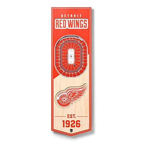 Detroit Red Wings 3D Stadium Banner