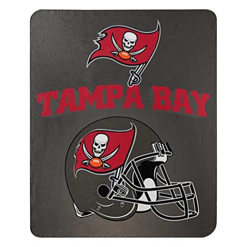 Tampa Bay Buccaneers Gridiron Fleece Throw