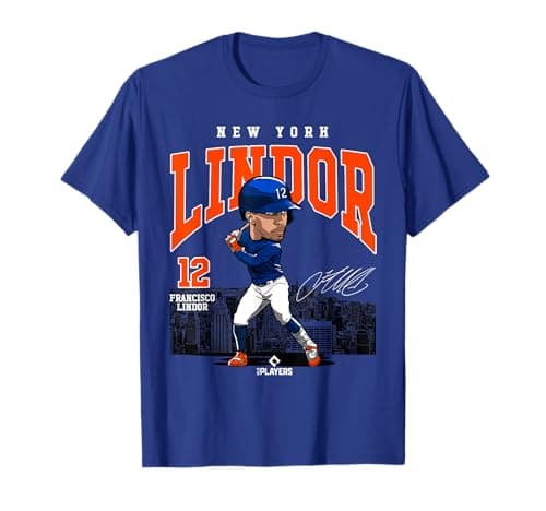 Francisco Lindor New York Baseball T-Shirt