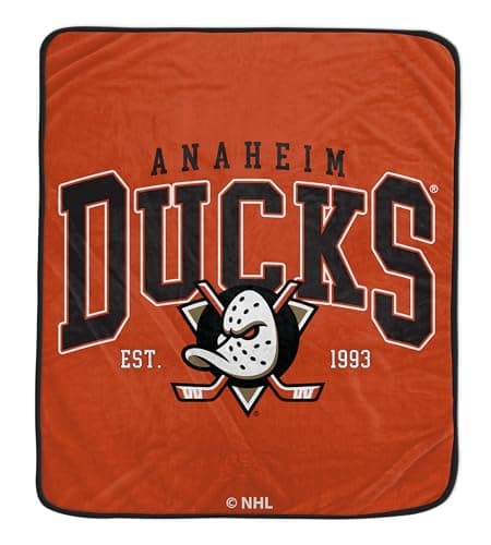 Anaheim Ducks Vintage Soft Blanket