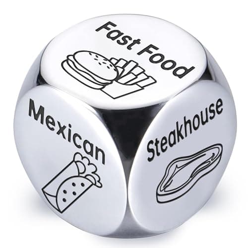 Steel Food Decision Dice Gift