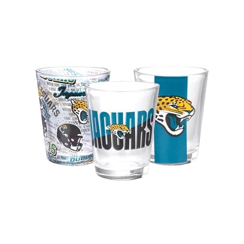 Jacksonville Jaguars Shot Glasses 3-Pack