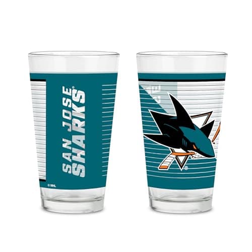 San Jose Sharks Pint Glass Set