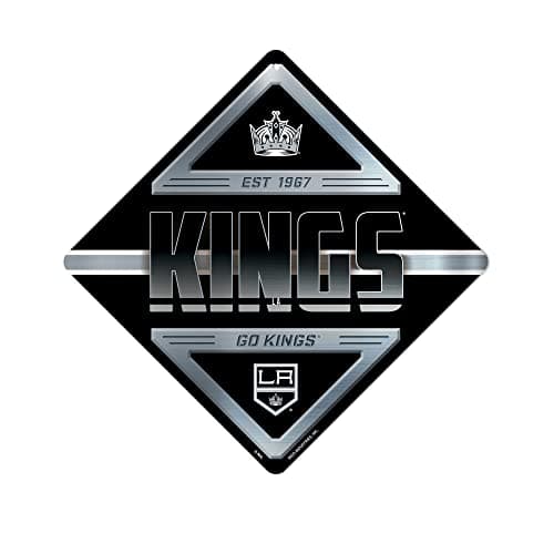 Los Angeles Kings Metal Crossing Sign