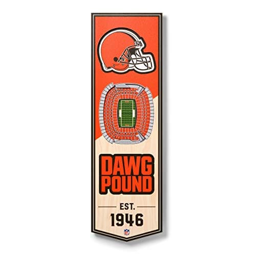 Cleveland Browns 3D Stadium Banner