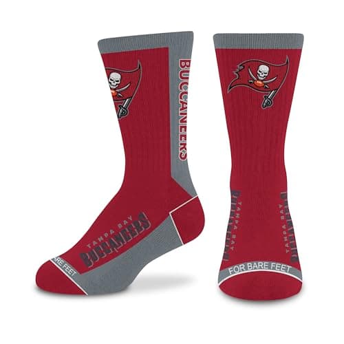 Tampa Bay Buccaneers Youth MVP Crew Socks