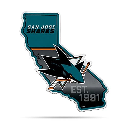 San Jose Sharks State Shape Pennant