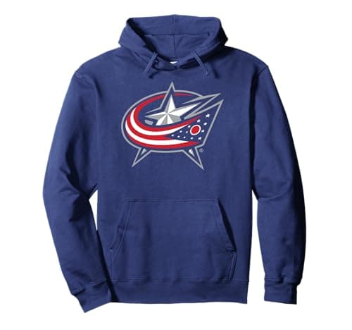 Columbus Blue Jackets Icon Navy Hoodie