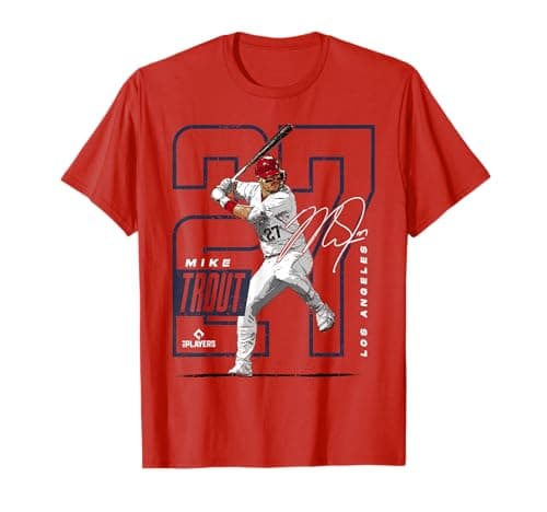 Mike Trout Los Angeles Baseball T-Shirt