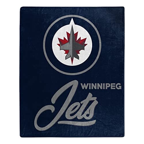 Winnipeg Jets Raschel Throw Blanket