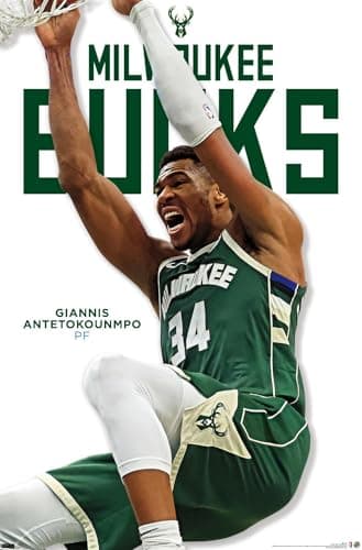 Giannis Antetokounmpo Feature Wall Poster