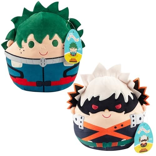 Izuku Midoriya & Katsuki Bakugo Squishmallows Set