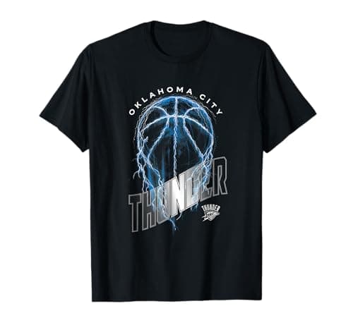 Oklahoma City Thunder Lightning Bolt T-Shirt