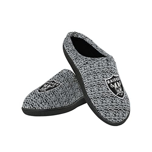 Oakland Raiders Men's Slippers