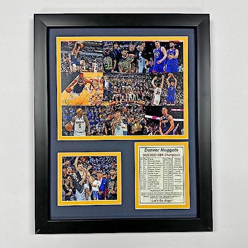 Denver Nuggets 2022-2023 Champions Framed Collage